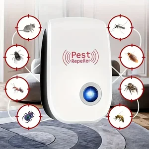 Play Repelente de plagas ultrasónicas: control de insectos interiores efectivo para mosquitos, ratones, arañas, hormigas, cucarachas - Child -SAF 8 Mejores Mosquitos de ventas Electric - №3