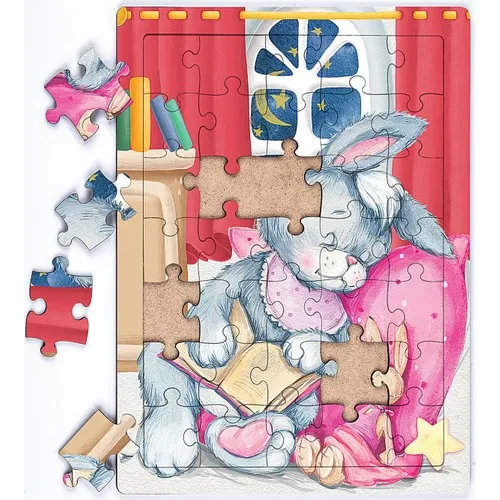 King Of Puzzle Sleep Before Wooden Puzzle 35 Piece (Xxxv-27)