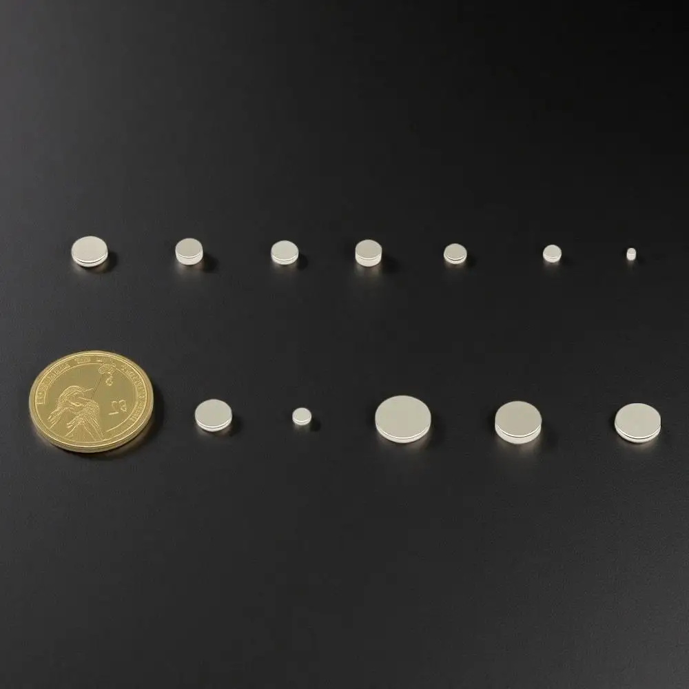 مغناطيس قوي للغاية N35 مغناطيسي دائري ندفيب مغناطيس نيوديميوم قوي قرص imanes مغناطيس الثلاجة ﻿   6X3 5X2 10X2 10X3 مللي متر