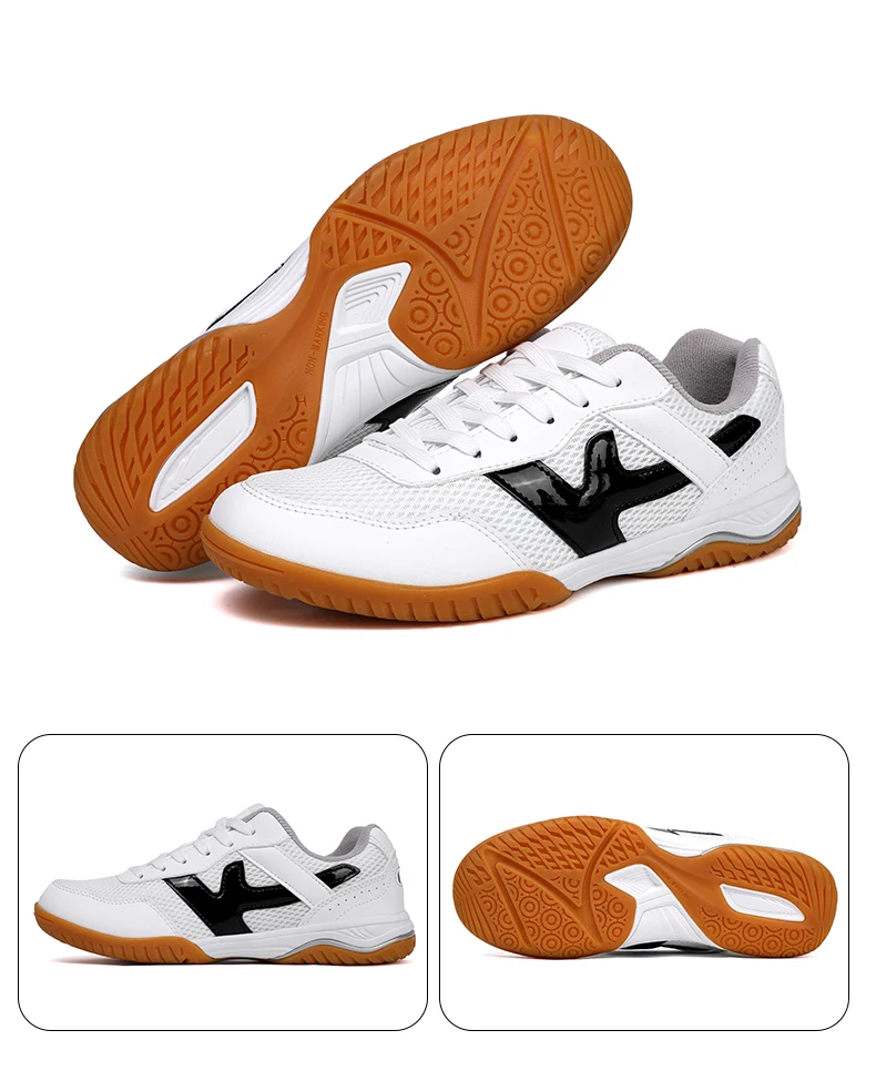 Professionelle Männer Badminton Schuhe Tischtennis Sport Volleyball Schuhe Ping Pong Atmungs Trainer Turnschuhe Sportschuhe – Detail 10