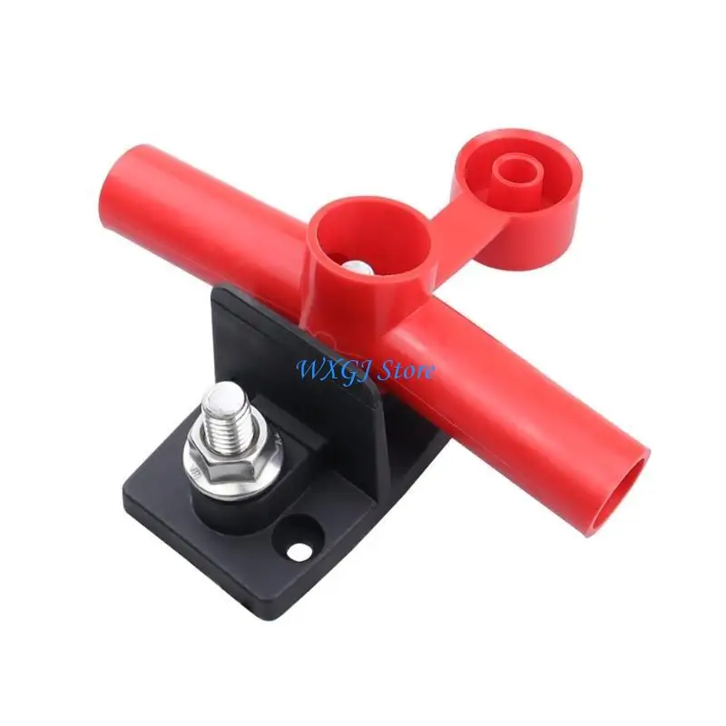 

37JE Toolless Quick Disconnect Battery Terminal Double Powerpost Cable ConnectorsM8