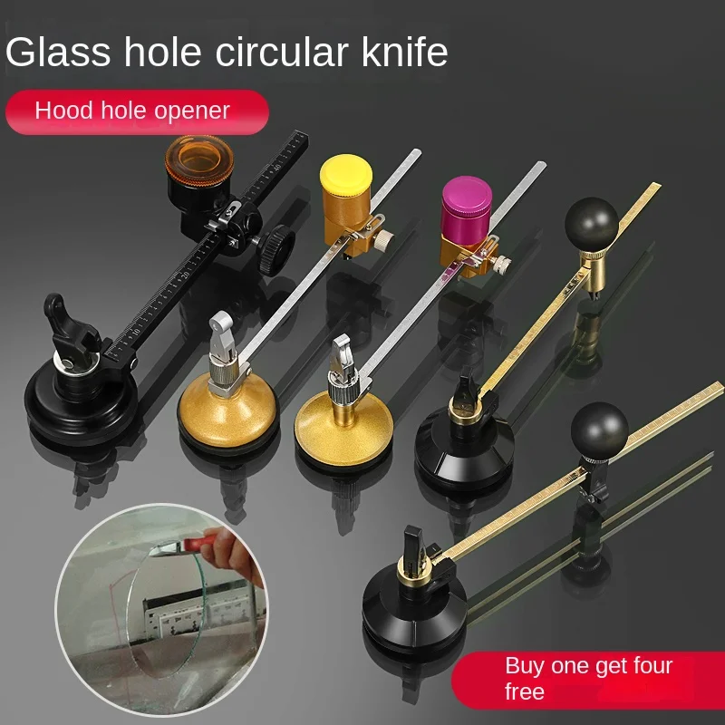 Xk Glass Knife round Glass Compasses round Hole round Cutting round Hole Drawing Knife