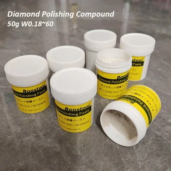 50g Elmas Parlatma Bileşiği Ayna Parlatıcı Taşlama Kalıp Kalıp Parlatma Macunu Cam Metal Kaya Takı Krom Taş