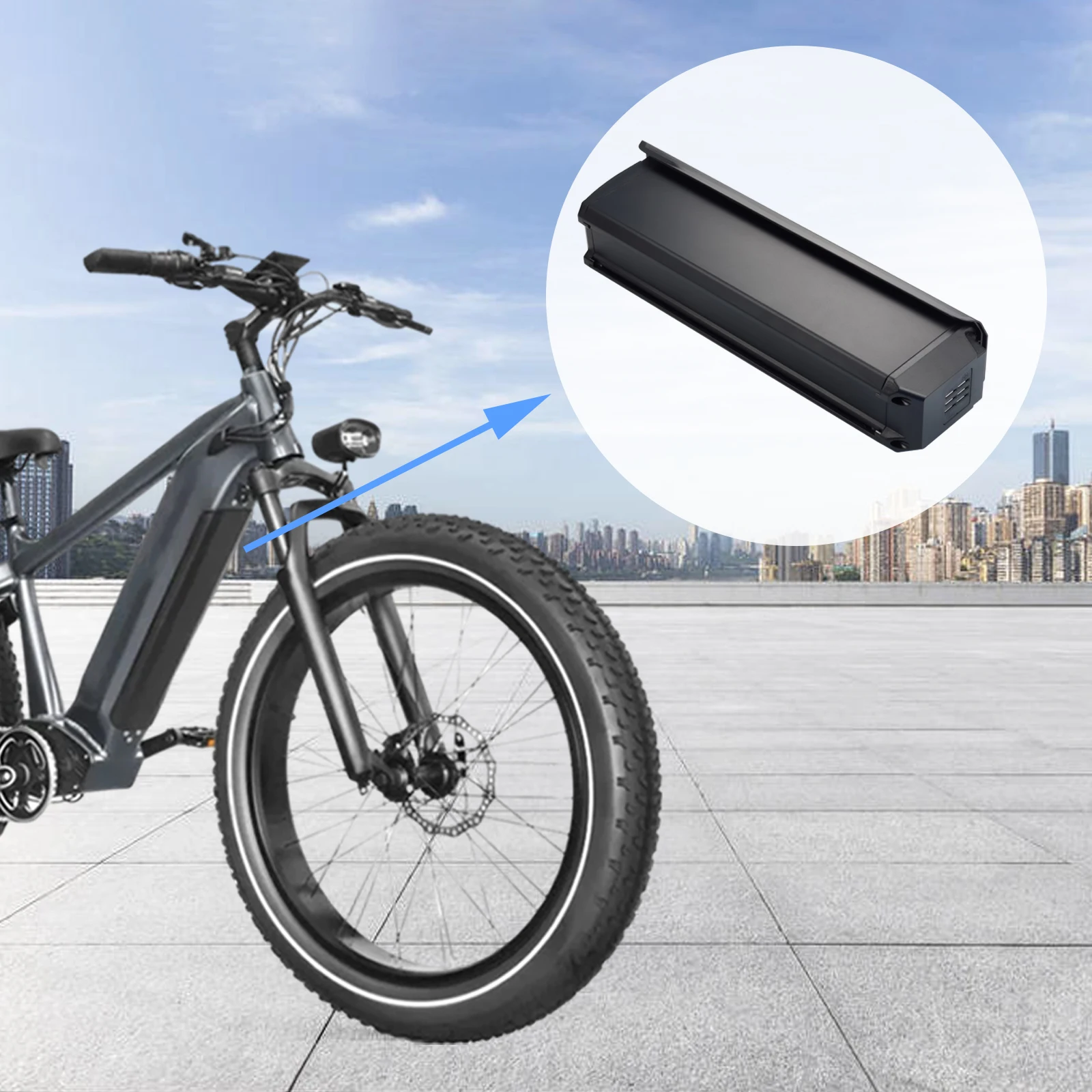 52v 48v Ebike Lithium ion Battery for Himiway Big dog raplacement akku electric bike batteries with Sam/sung 50E and charger