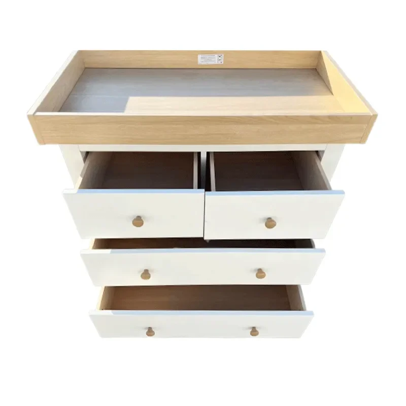 Diaper Changing Table with Storage Cabinet  Nursing  Bathing Massage Organizer for  Care Clearance