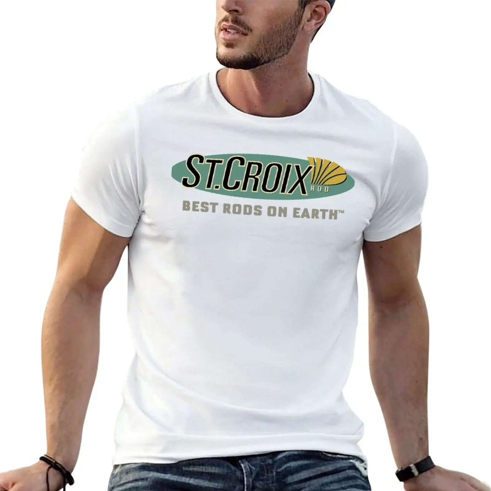 FISHING ST CROIX LOGO T-Shirt anime tshirt g man t shirts for men T-Shirt