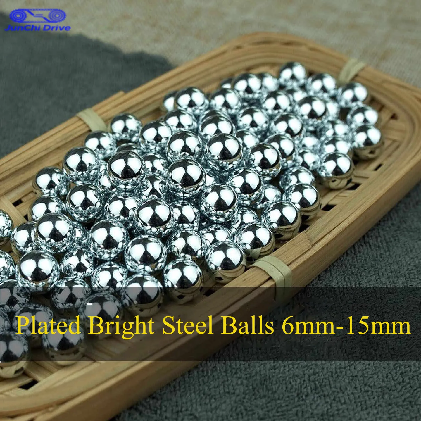 1kg Pack 6-15mm Galvanized Carbon Steel Balls Electroplated Bright Finish Bearing Steel for Grinding Counterweight Hardware