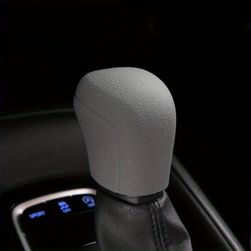 

Car Accessories Silicone Gear Shift Knob Cover Non-Slip Grip Handle Protective Gear Shift Covers Automatic Manual Interior Part