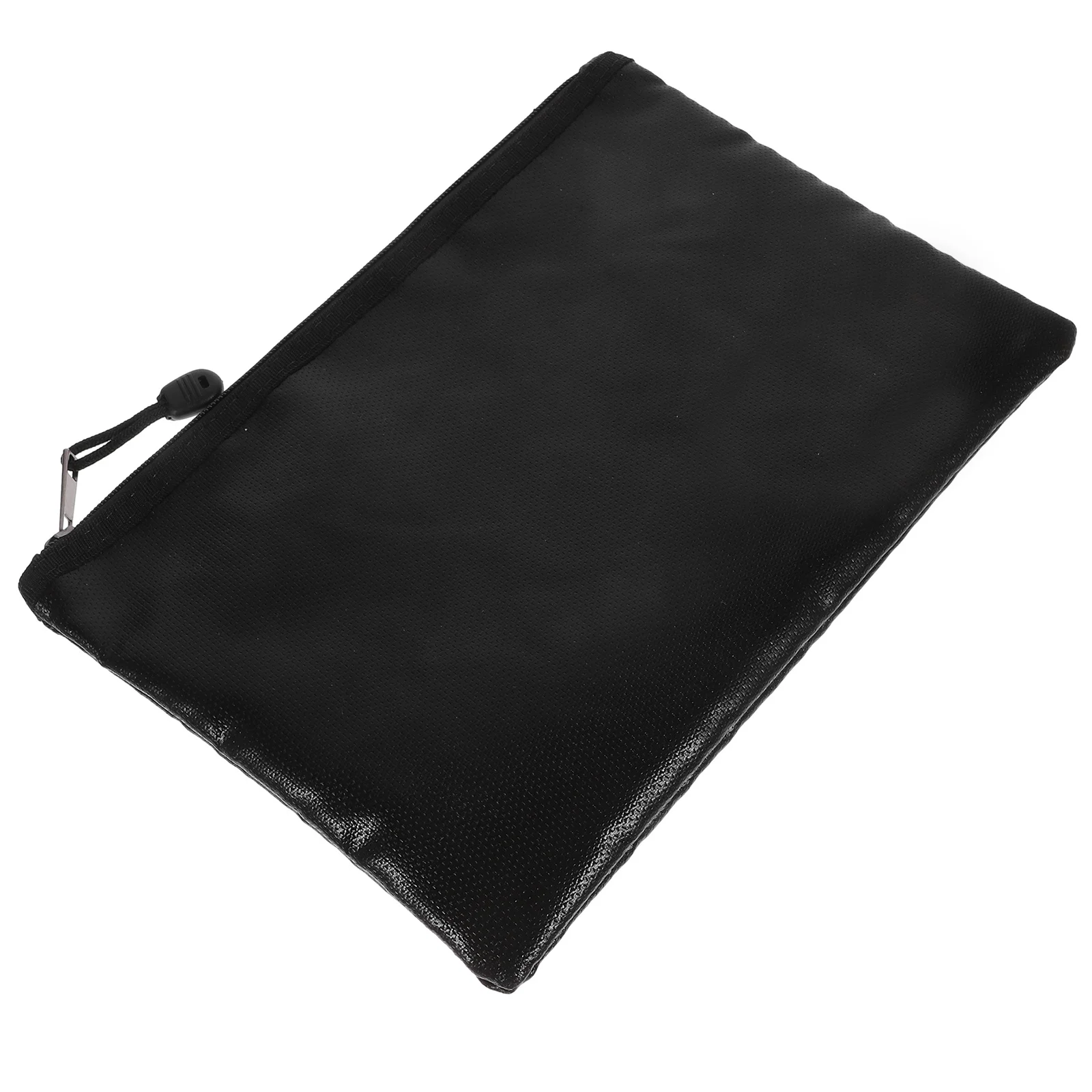 

1Pcs Waterproof Fireproof Document Bag Large Capacity Zipper File Organizer Office Storage Fireproof Documents Bag