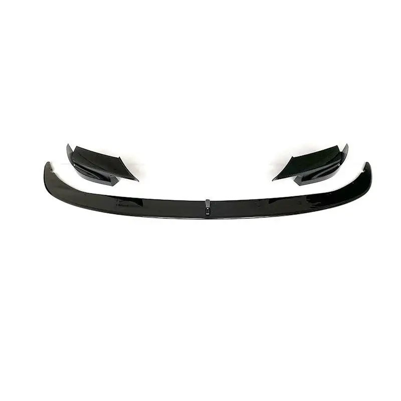 

For F10 M5 Front Lip Modified MP Front Lip F10 M5 Glossy Black Carbon Fiber Carbon Look Front Lip