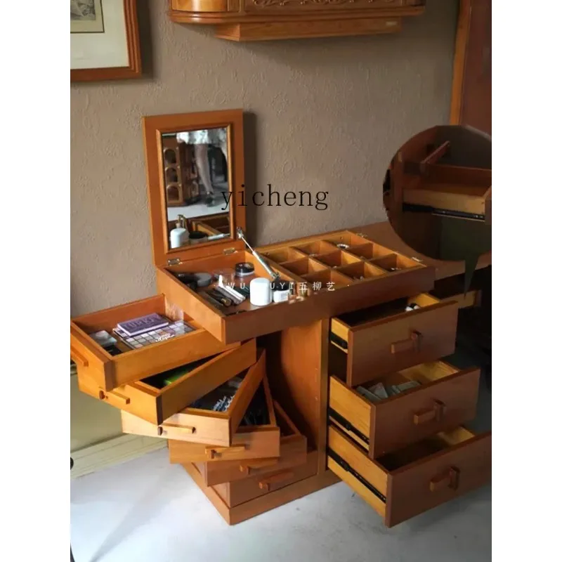 ZW-17  Storage Trolley Cosmetic Organizer Movable Art Student Art Supplies Storage Cabinet