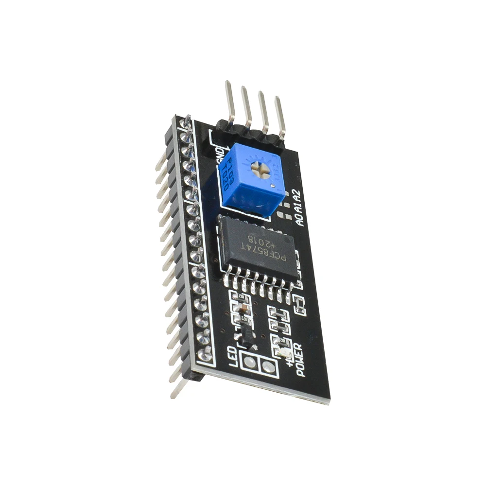 LCD2004 IIC/I2C جهاز مراقبة بشاشة إل سي دي 2004 20X4 5 فولت حرف أصفر أزرق شاشة الخلفية LCD2004 IIC I2C لاردوينو شاشة LCD