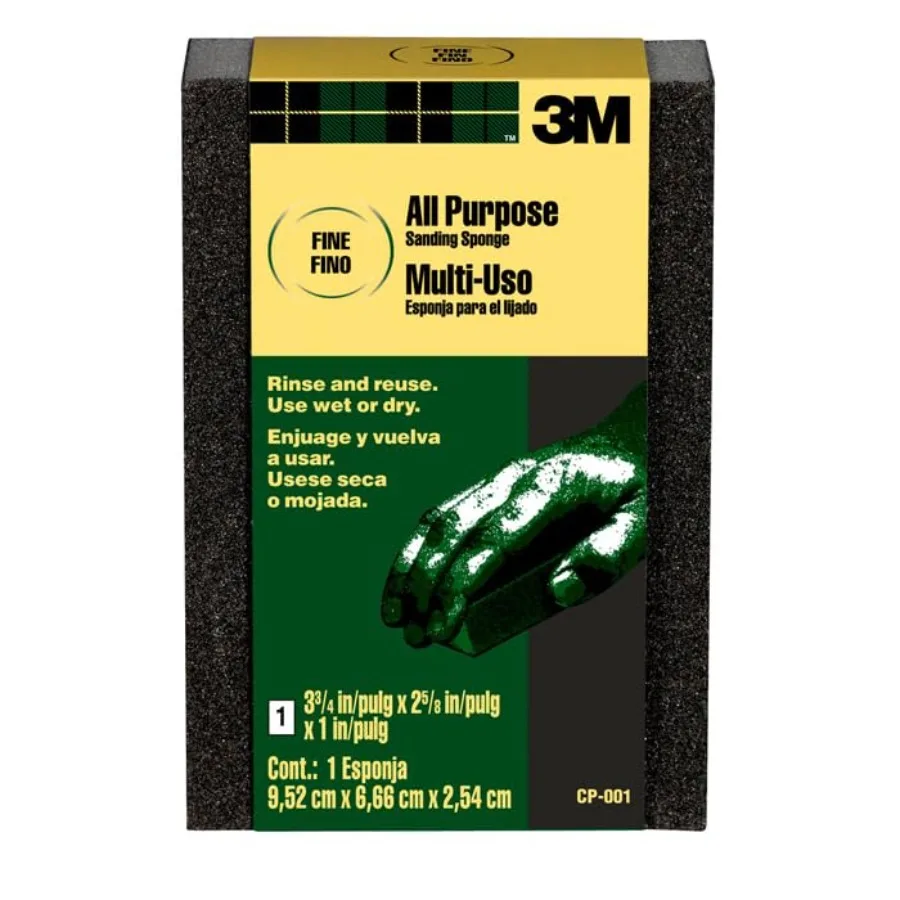 

24-Pack of 3-3/4 x 2-5/8 x 1 CP001 Pro-Pak Sponge Fine for Cleaning White Ultra-Absorbent and Durable