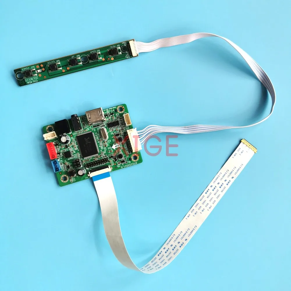 

Комплект DIY Плата драйвера контроллера для LTN156HL01-101/102/702/801 15,6-дюймовый экран ноутбука HDMI-совместимый EDP 30-контактный 1920x1080