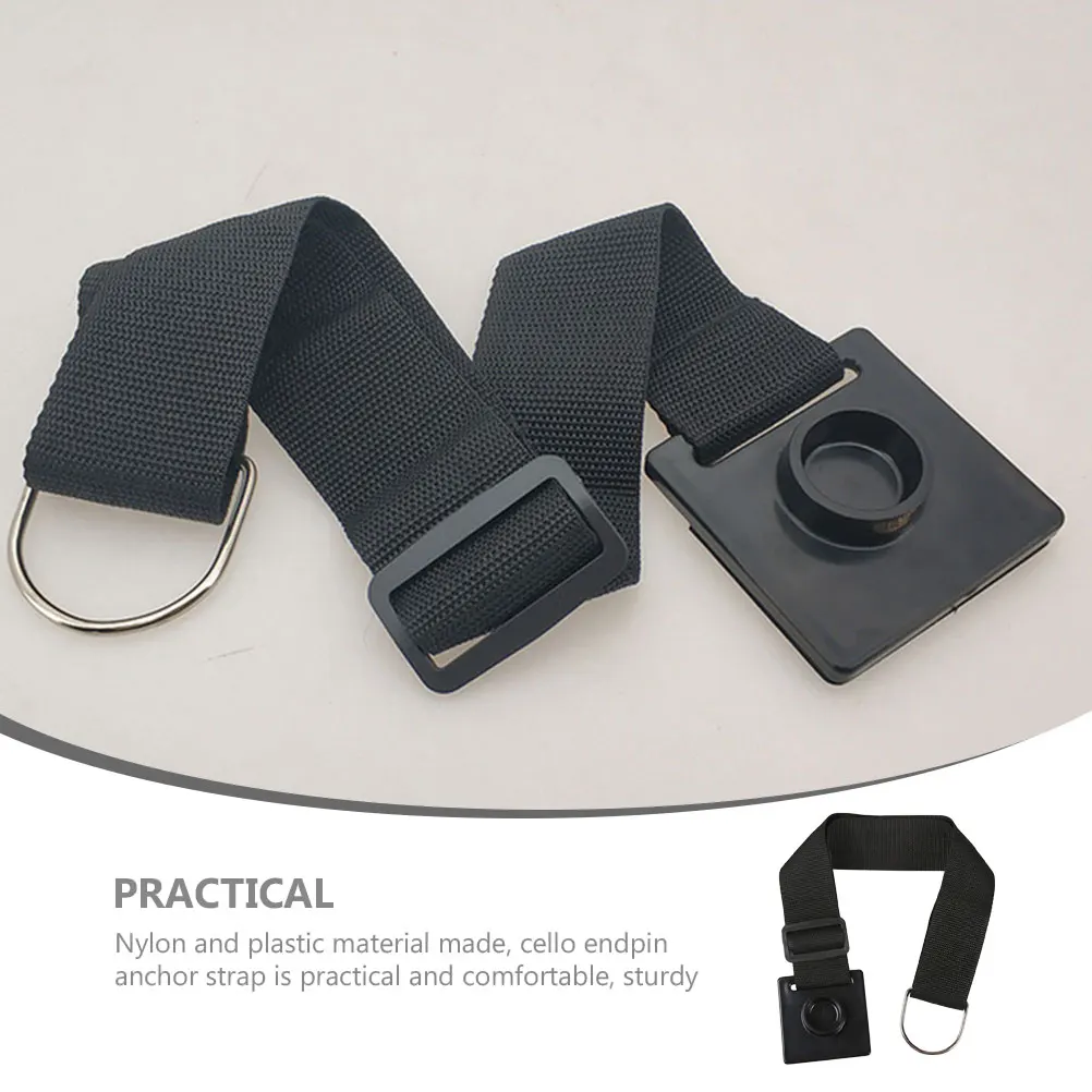 

Anti-Slip Cello Endpin Nylon Stopper Durable Plastic Pad Included Elegant Design Comfortable for Cellists