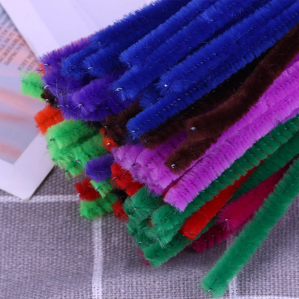 

200 Pcs Color Tops Colorful Sticks Toy Bendable for Kid Fold Folding Building Child