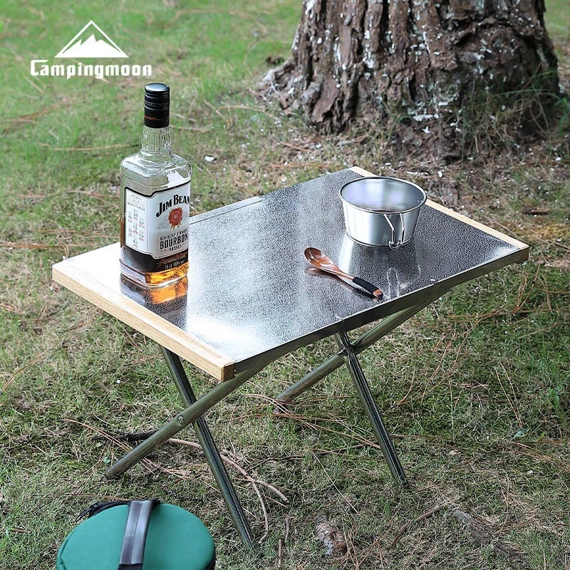 CAMPINGMOON T-370-1T X-Leg Por - đánh giá và giá Camping Cooking Table