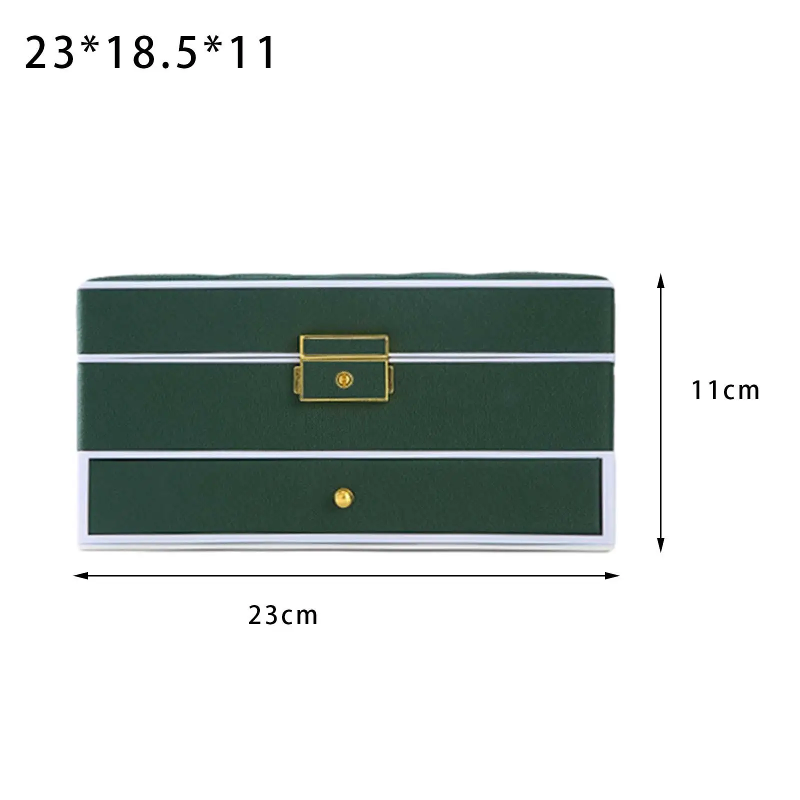 Jewelry Box Jewelry Storage Box Drawer Type Jewelry Storage Case Jewelry Organizer for Rings Valentine's Day Gift for Her