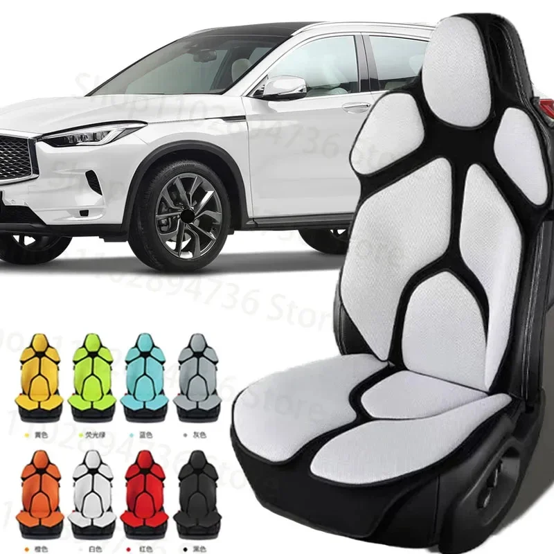 

FOR Infiniti QX50 Cushion Car Seat Chair Back Mesh Lumbar Back Brace Massage Back Pad Support Home Office