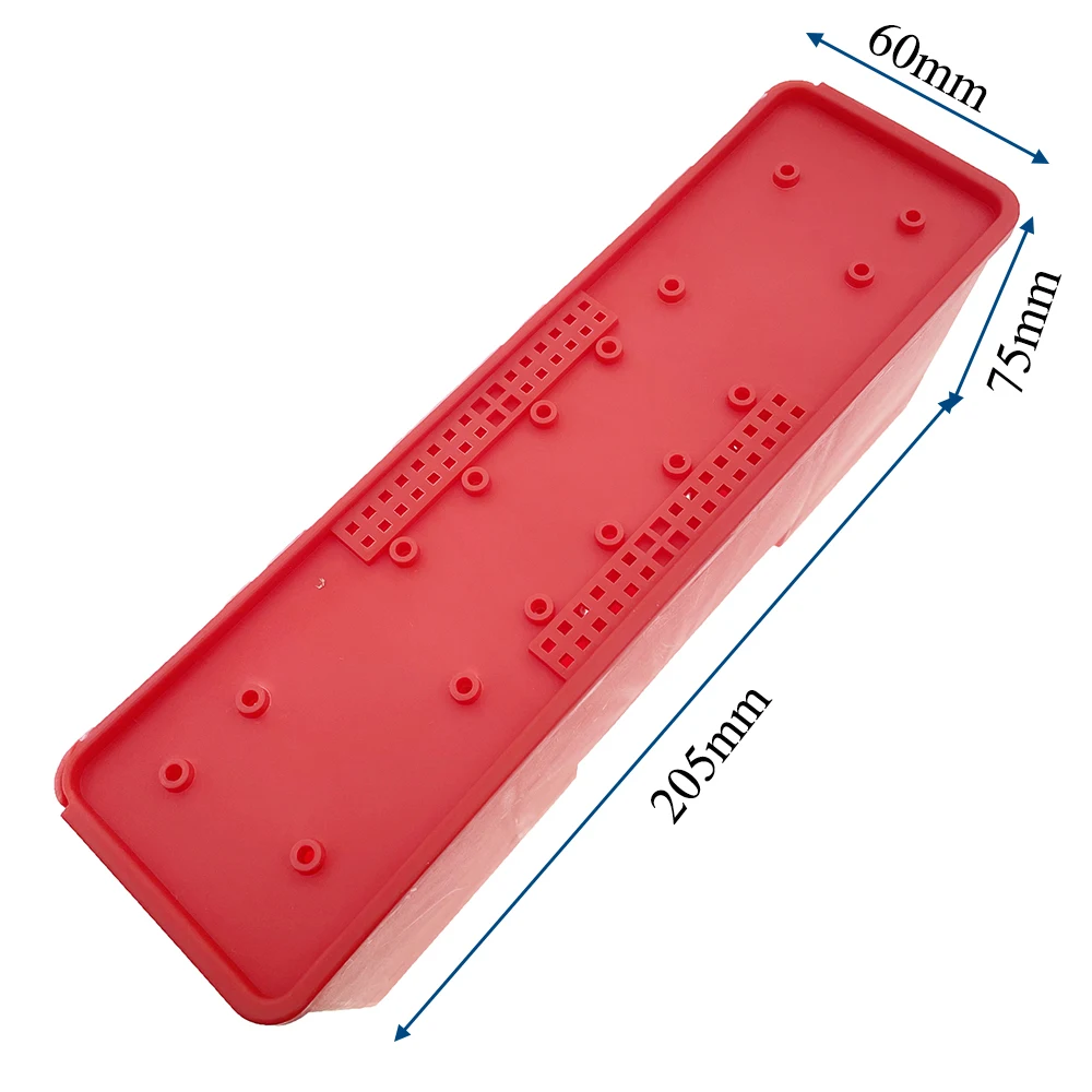 JZBZ Queen Travelling Shipping Battery Box Protection Cages Carrier Mailing Post Move Plastic Container Rearing Beekeeping Tool