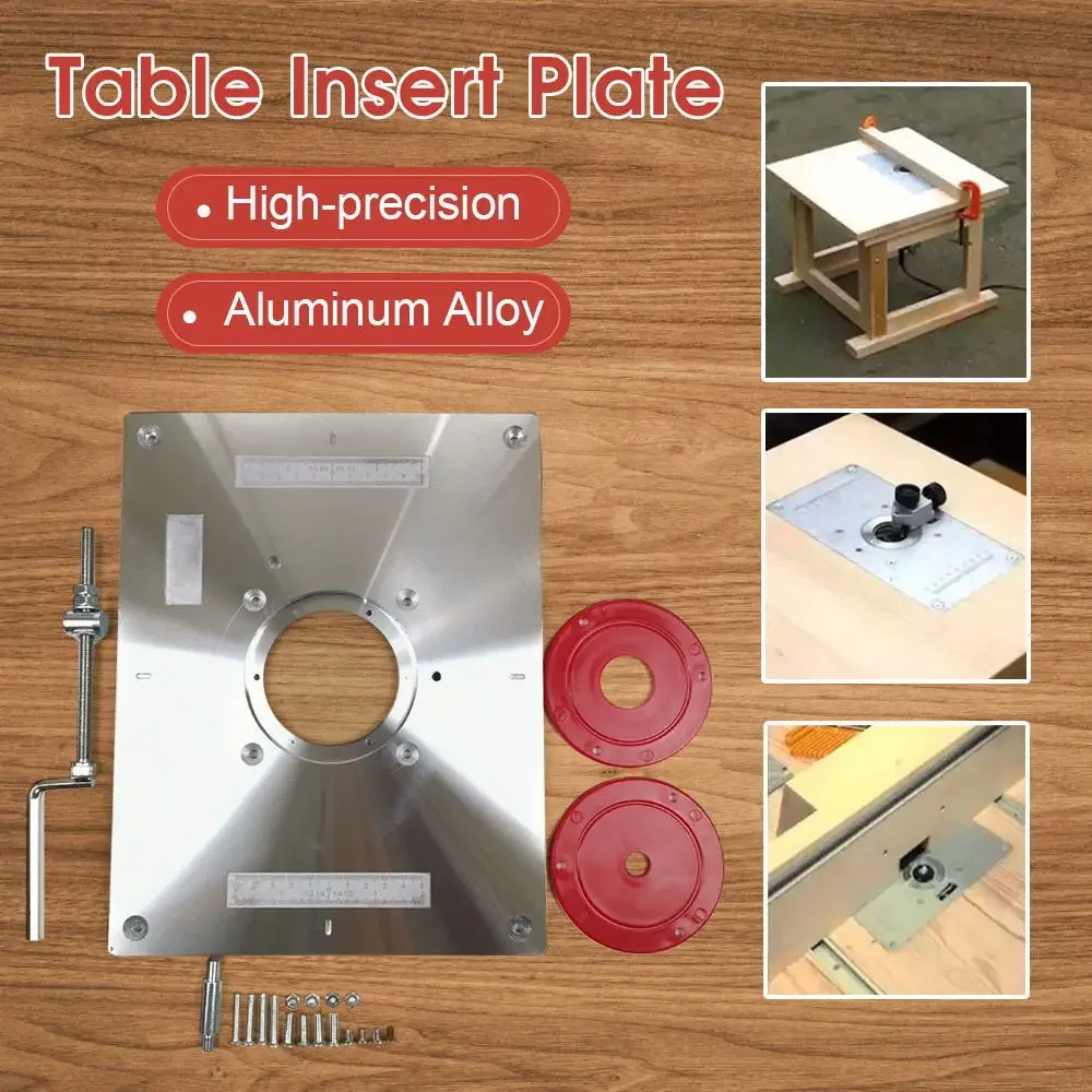 Multifunctional Board for Router Tools Carpentry Machinery Benches Table  Insert  Engraving