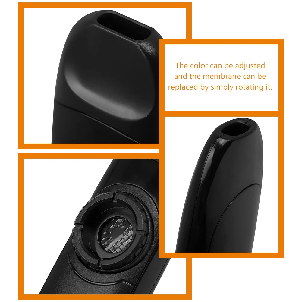 

Professional Kazoo Musical Instrument Smooth Design Replacement Membrane Adjustable Tone Easy Learning Portable Kids Adults
