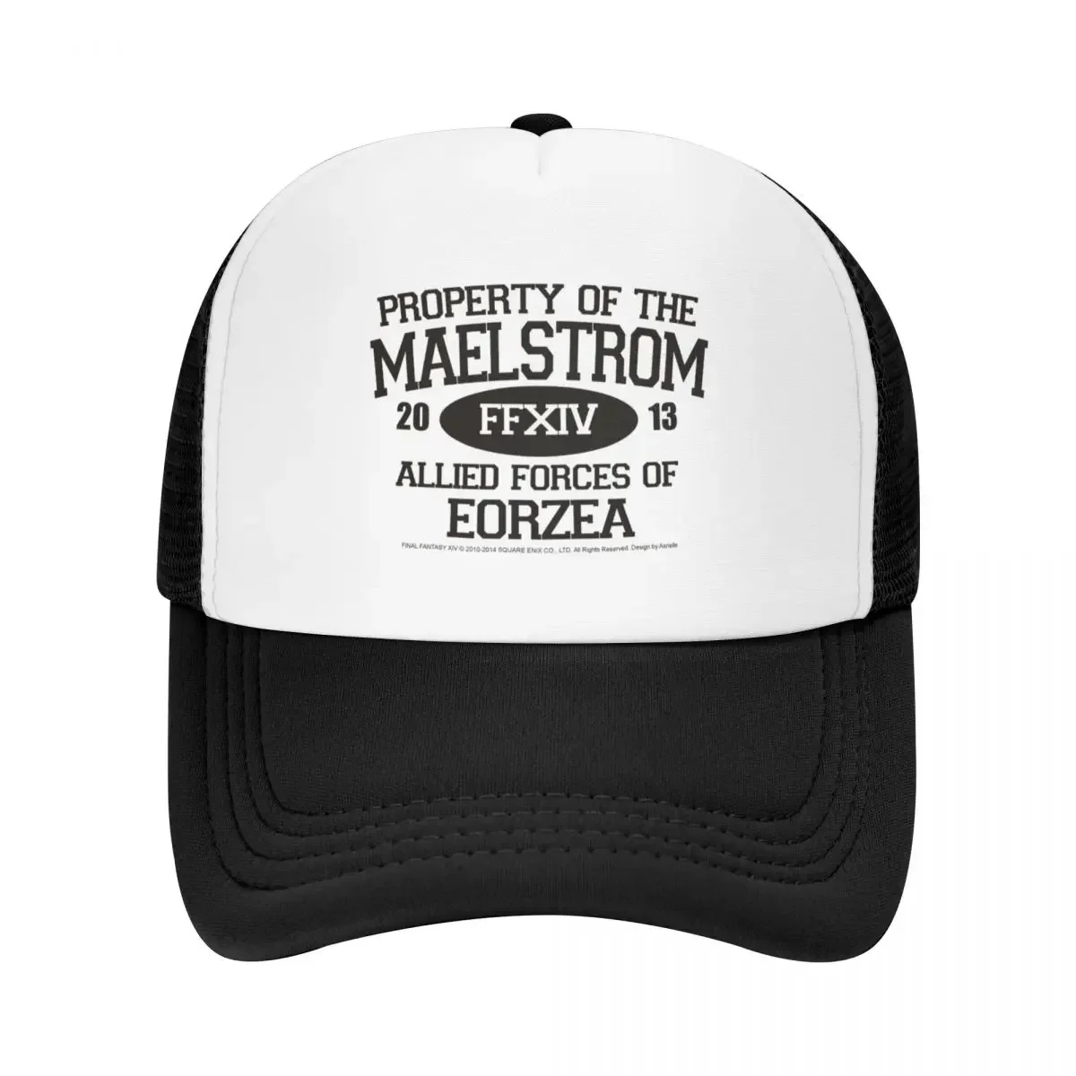 FFXIV College Style Shirt (MAELSTROM) Baseball Cap Sunscreen Hat Beach Mountaineering Sun Hats For Women Men's