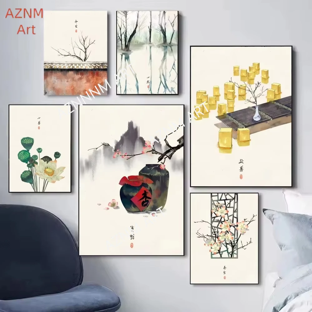 China painting Poster Stickers art wall Murals decor Game Room Decor Gifts Kawaii HD painting