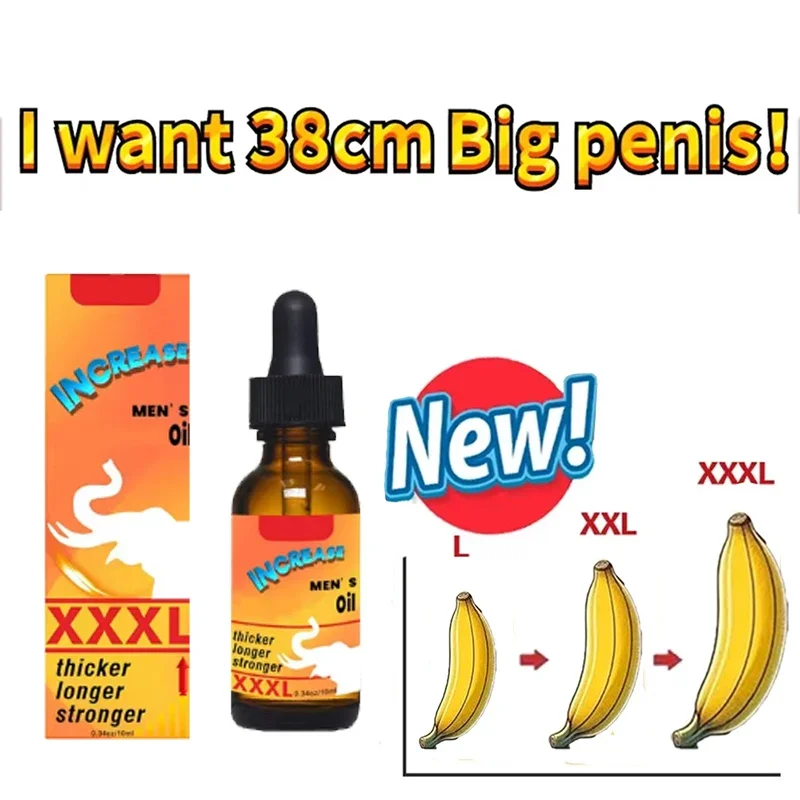 

Penis Thickening Growth Man Massage Enlargement Oils Cock Erection Enhance Big Dick Enlarge Liquid Men Health Care Enlargement