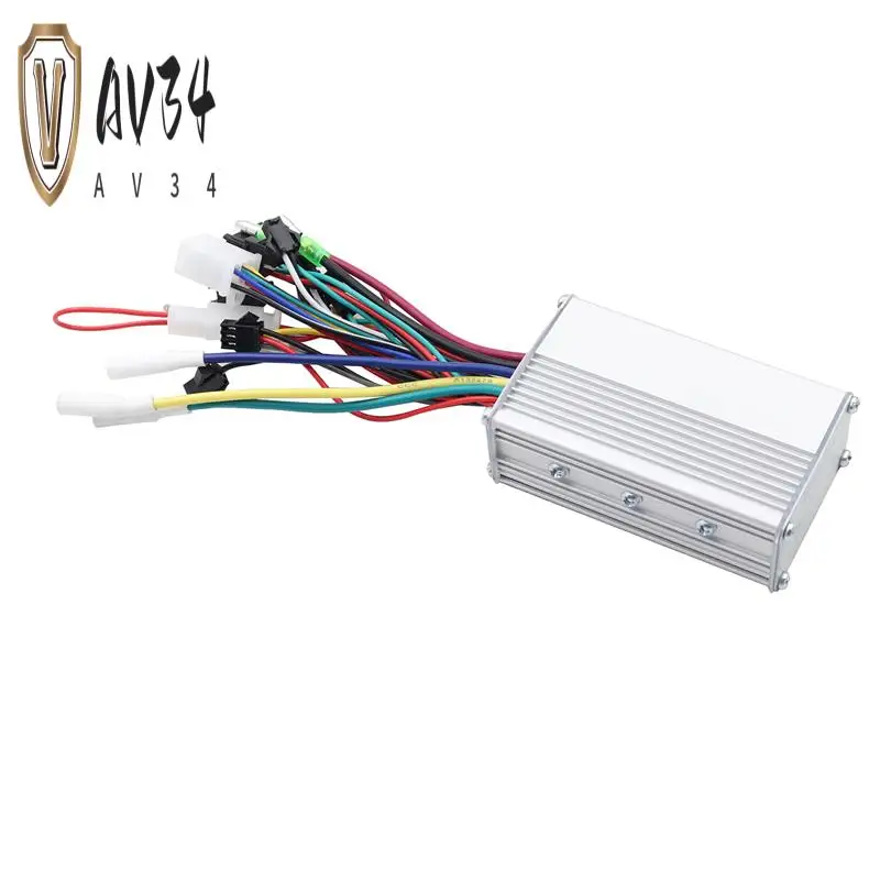 

AV34-Electric Scooter Controller Brushless Motor +LCD Display Meter SM5+2 For Electric Scooter Accessories
