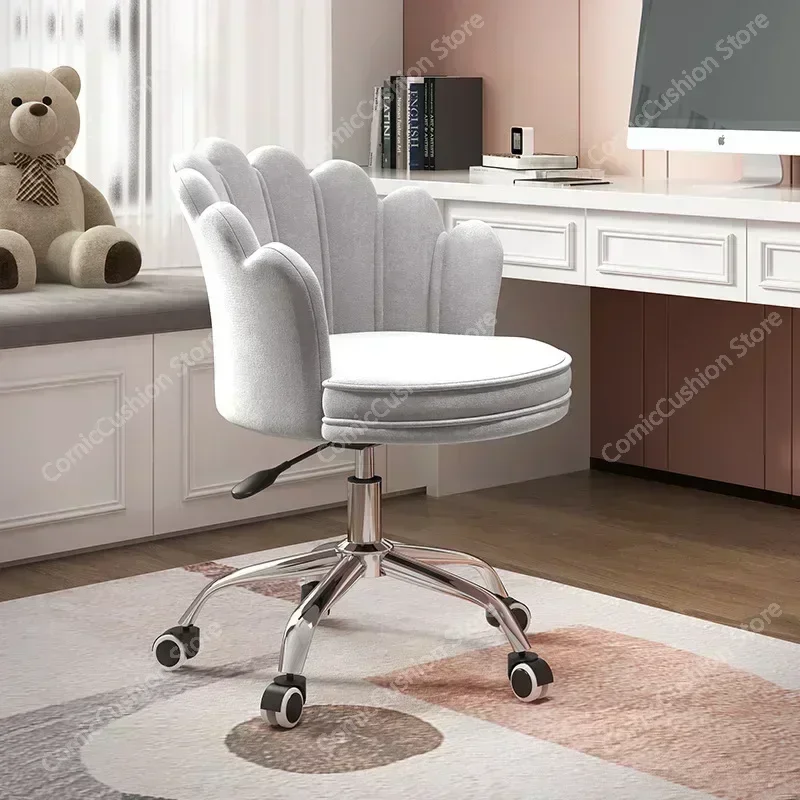 Sedentary High Quality Computer Chair Ergonomic Lift Seat Floor Comfortable Office  Female Anchor Live Rotatable Furniture