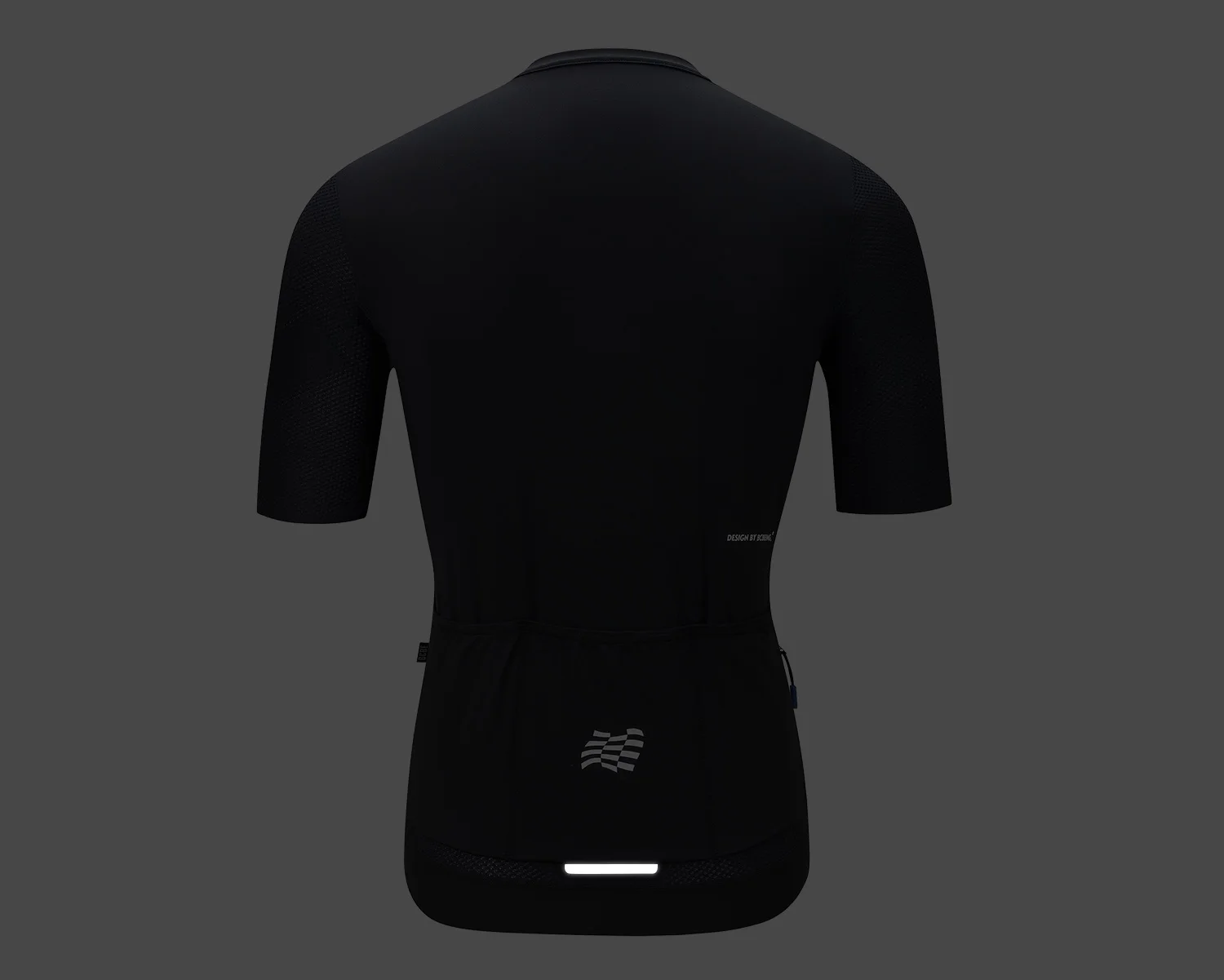 BCBE-ING Leichtes Radtrikot für Herren und Damen, atmungsaktives 3D-Netzgewebe, Fahrradtrikot mit kurzen Ärmeln, Radtrikot. – Detail 9