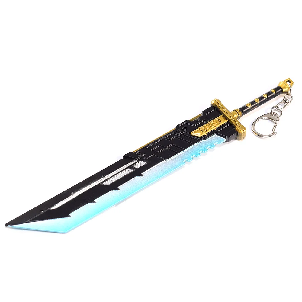 21cm apex legends jogo periferia destruição espada metal completo artesanato modelo ornamentos cosplay armas colecionáveis katana menino brinquedo