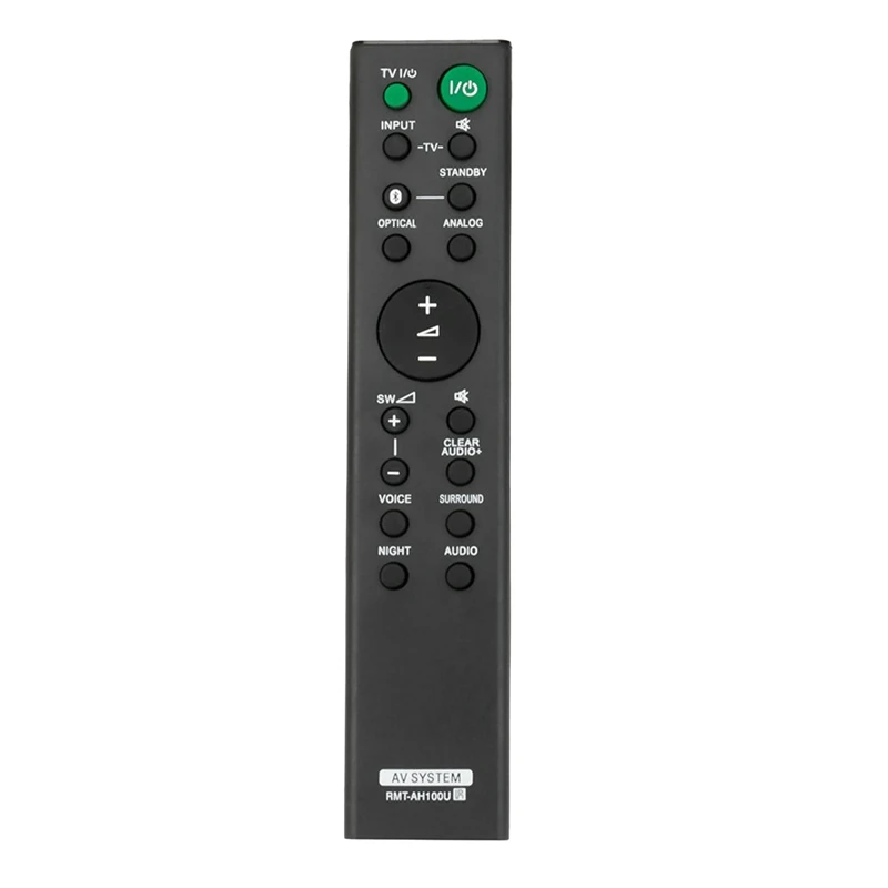 

Remote Replacement Spare Parts Accessories For Sony HT-CT180 SA-CT180 HTCT180 SACT180 Sound Bar Audio System RMT-AH100U