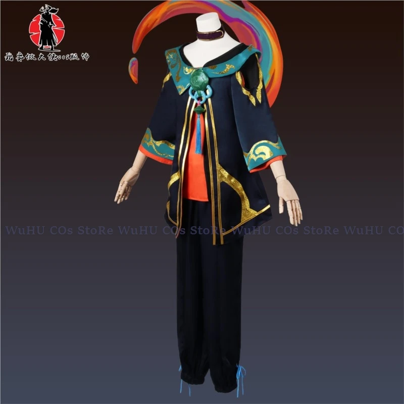 Game Lol The Visionary Hwei Men Cosplay Costume Cos Game Hwei Wig Women Men Party Uniform Hallowen Play Role Clothes Clothing