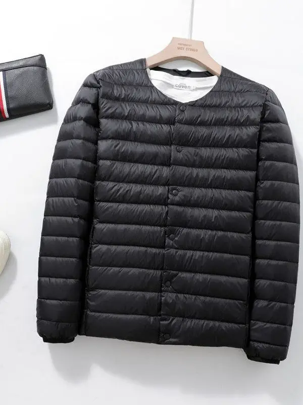 

Мужская хлопковая куртка, круглая рабочая одежда Ne Long Sve, свободная посадка, удобное пальто для папы большого размера с внутренней подкладкой, китайский бренд