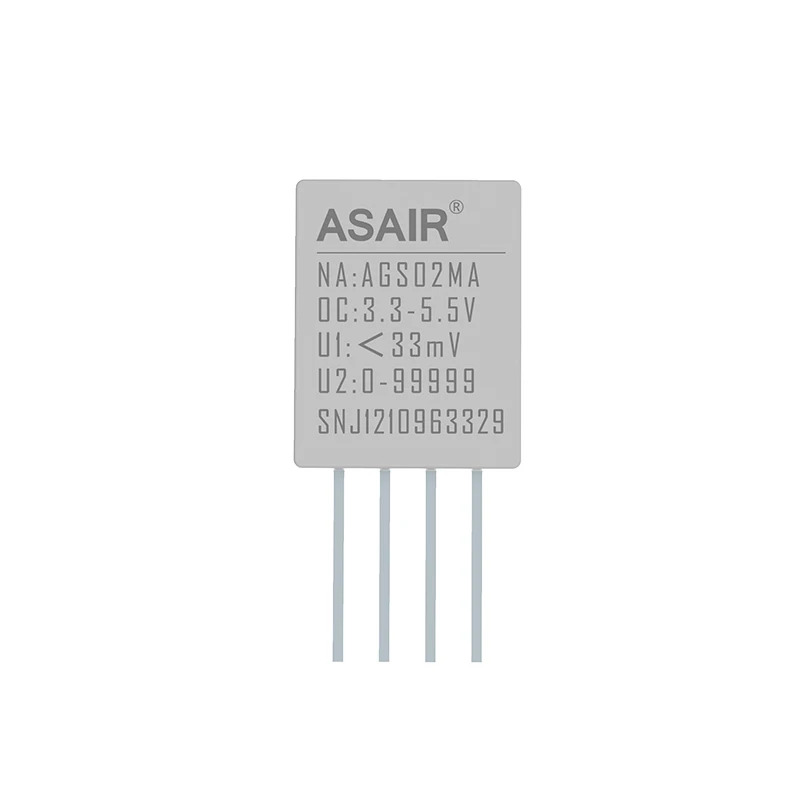 ASAIR AGS02MA Módulo de Sensor de Gas Industrial, Sensor de calidad del aire, proceso Semiconductor