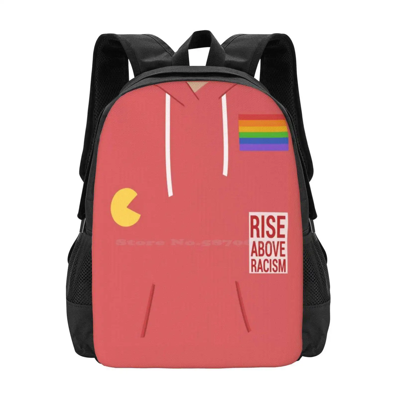 Mell'S Hoodie Pattern Design Bag Student'S Backpack Michael Mell Be More Chill Michael Michel Mell Musicals Broadway Musical