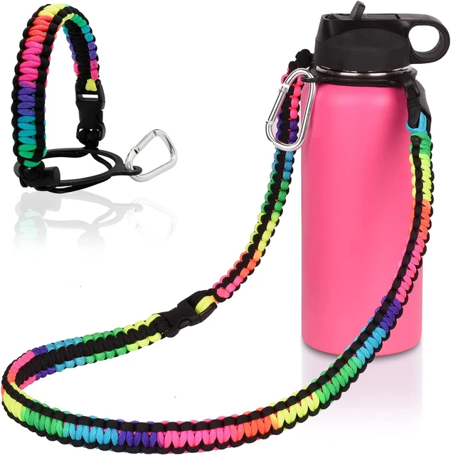 Hydro fashion flask carry handle