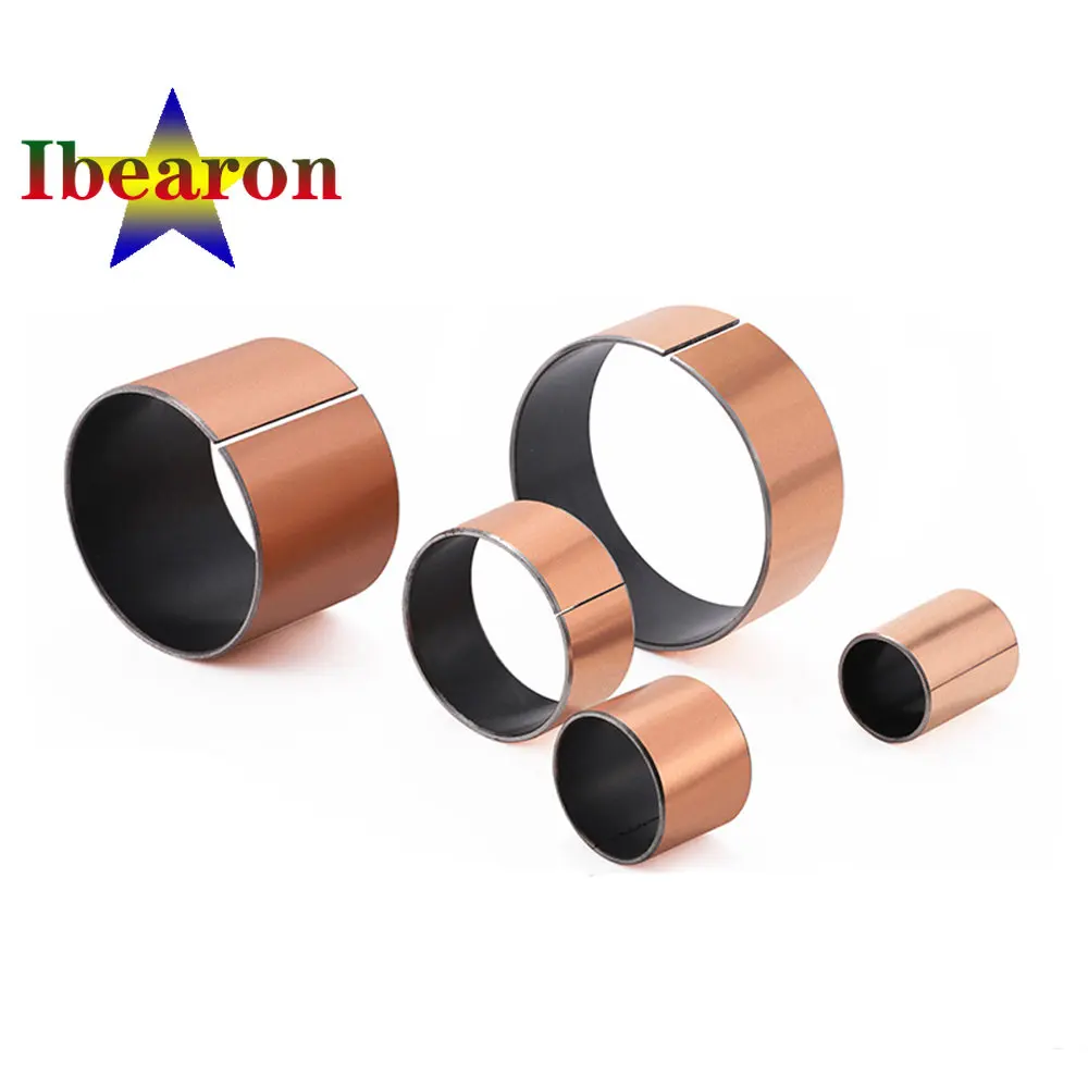 2PCS SF-1 ID 25mm 2510 2512 Oil Free Self-lubricating Composite Bearing Copper Bushing