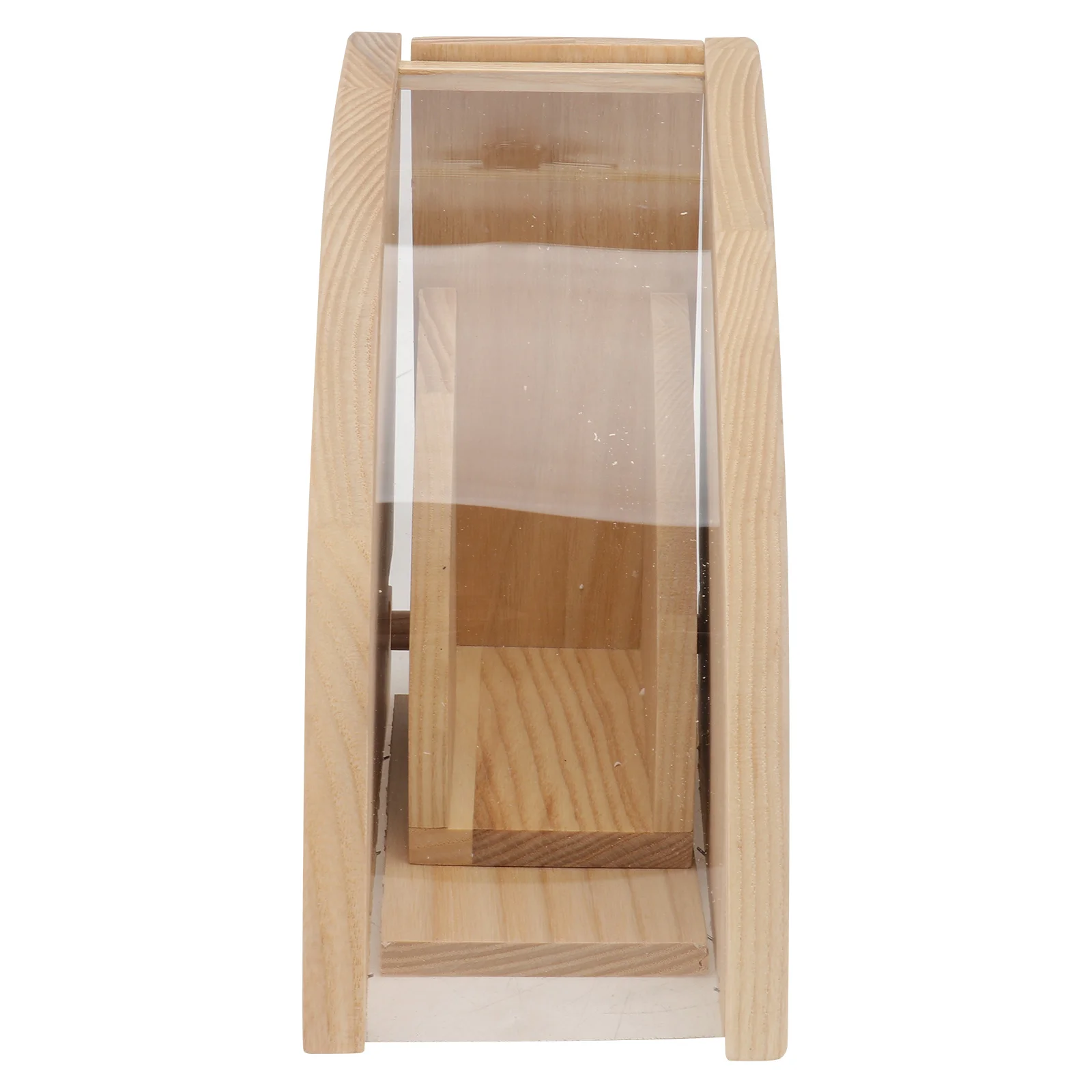 

1Pcs Wooden Coffee Filter Paper Holder Acrylic Cover Dustproof Storage Organizer for Home Office Filter Papers Box