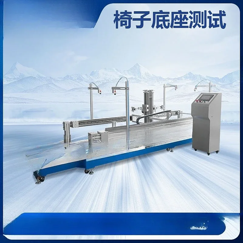 Touch screen office chair wheel, friction tester, chair caster wear resistance testing machine
