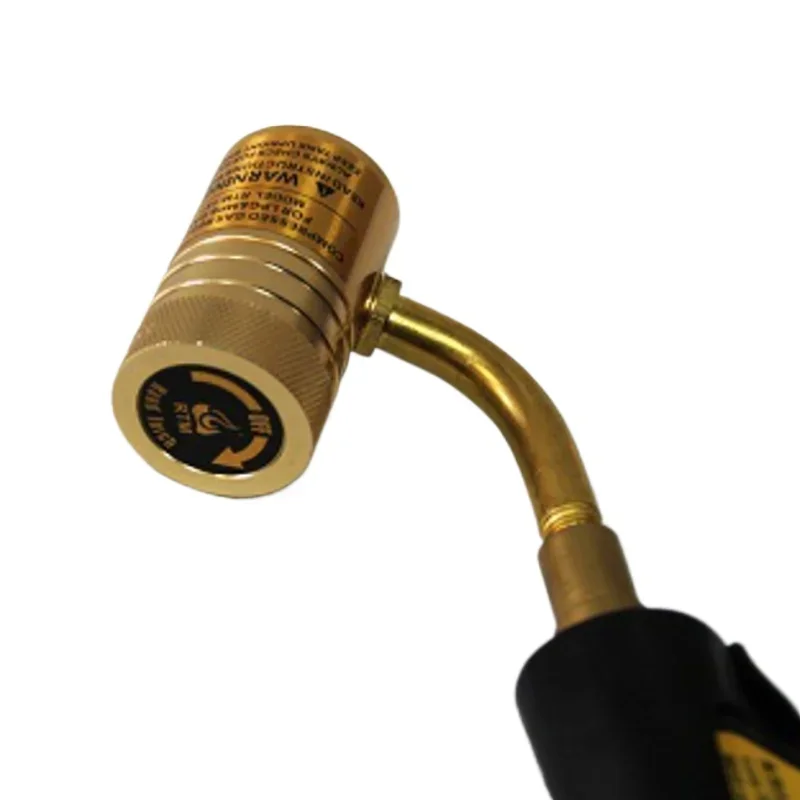 Handy Gas Welding Propane Torch Head Gas Self Ignition Turbo Torch Brazing Solder Propane Welding Torch Portable Repair Nozzle
