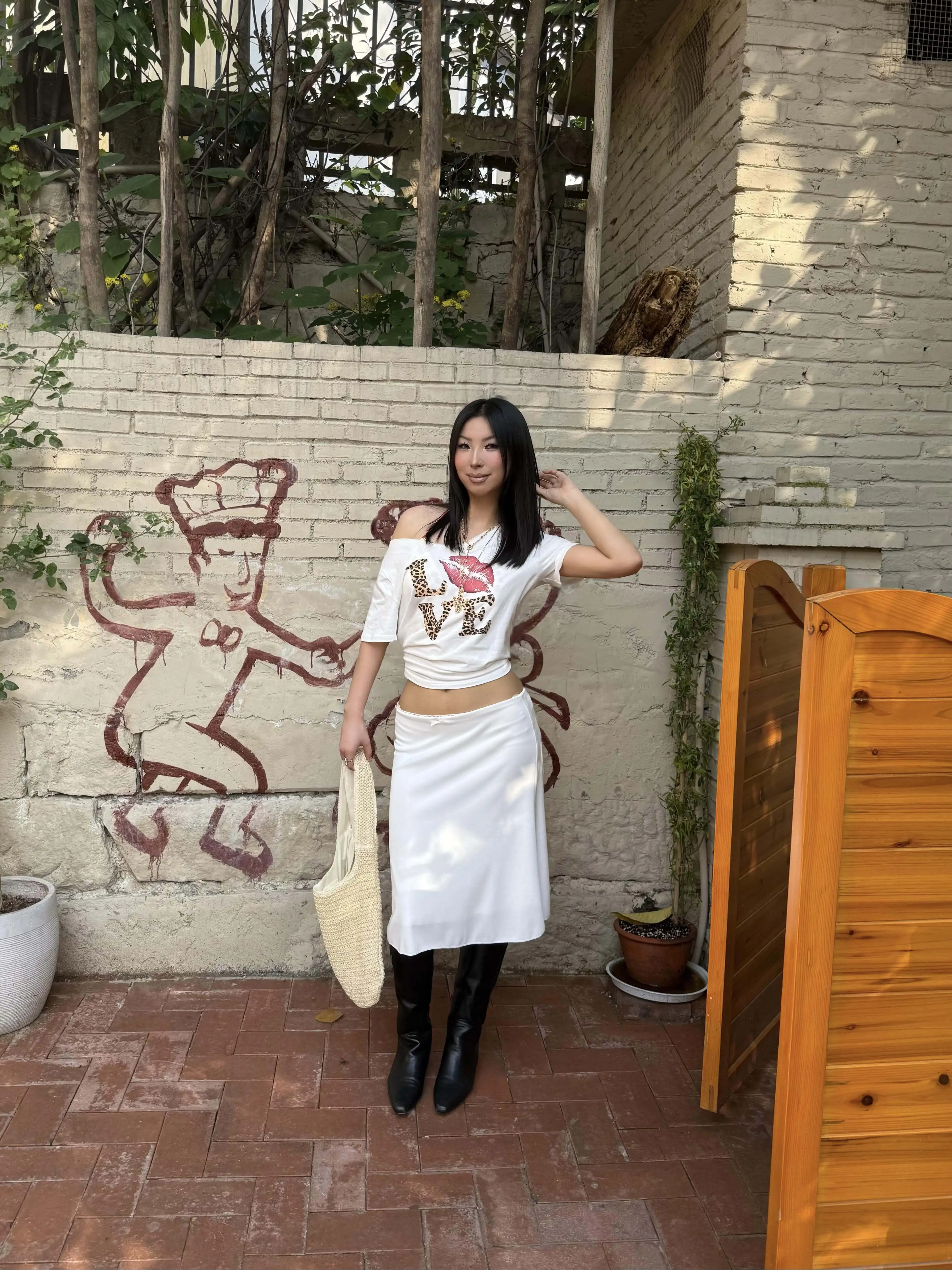 Low Waist Lace Trim Half Skirt Women Spring Summer Pure Desire Sexy Little  Knot Lotus Leaf Wrap around mid Skirt
