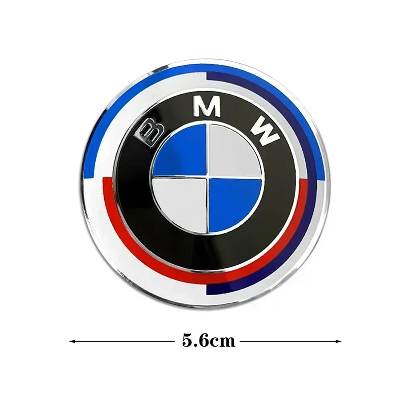 4Pcs 56mm Car Wheel Hub Center Caps Sticker Rim Cover Badge Emblem For BMW M M3 M5 X1 X3 X5 X6 E90 E91 E92 E93 F10 F30 E60 F13