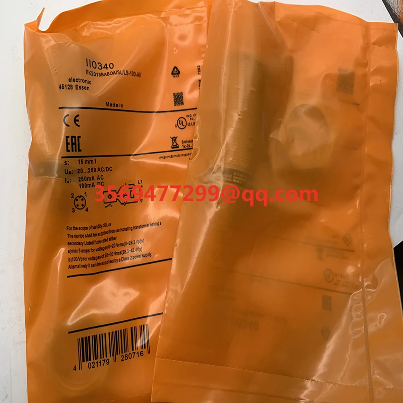 Proximidade Switch Sensor, Brand New Stock, II0390