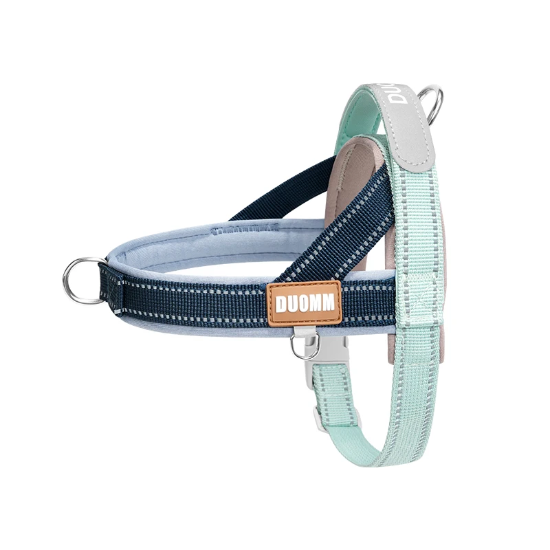 Reflective No Pull Dog Harness Breathable Padded Walking Vest_voghion.com