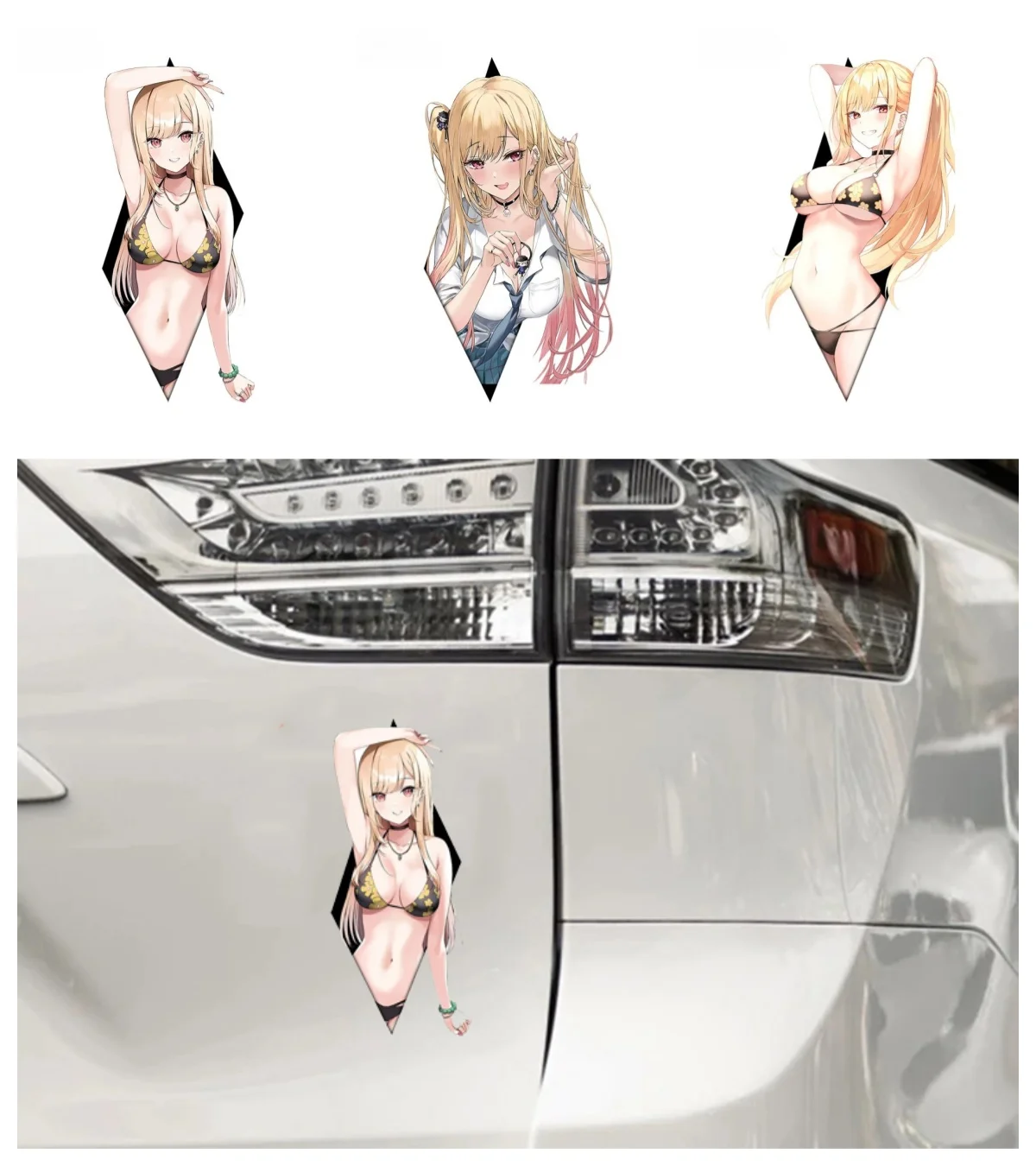 

Cartoon Pretty Girl Wall Sticker Lovely Anime Figure Exquisite Enchanting Creative Vinyl Decals Wallpapers Decorative