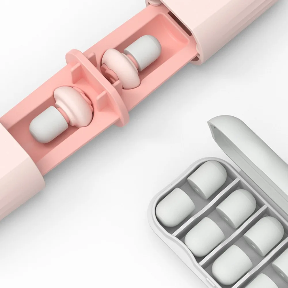 New Silicone Sleep Noise Reduction Earplug Travel Ear Protection Concert Earplugs Reduce Disturbances Slow Rebound Ear Protector