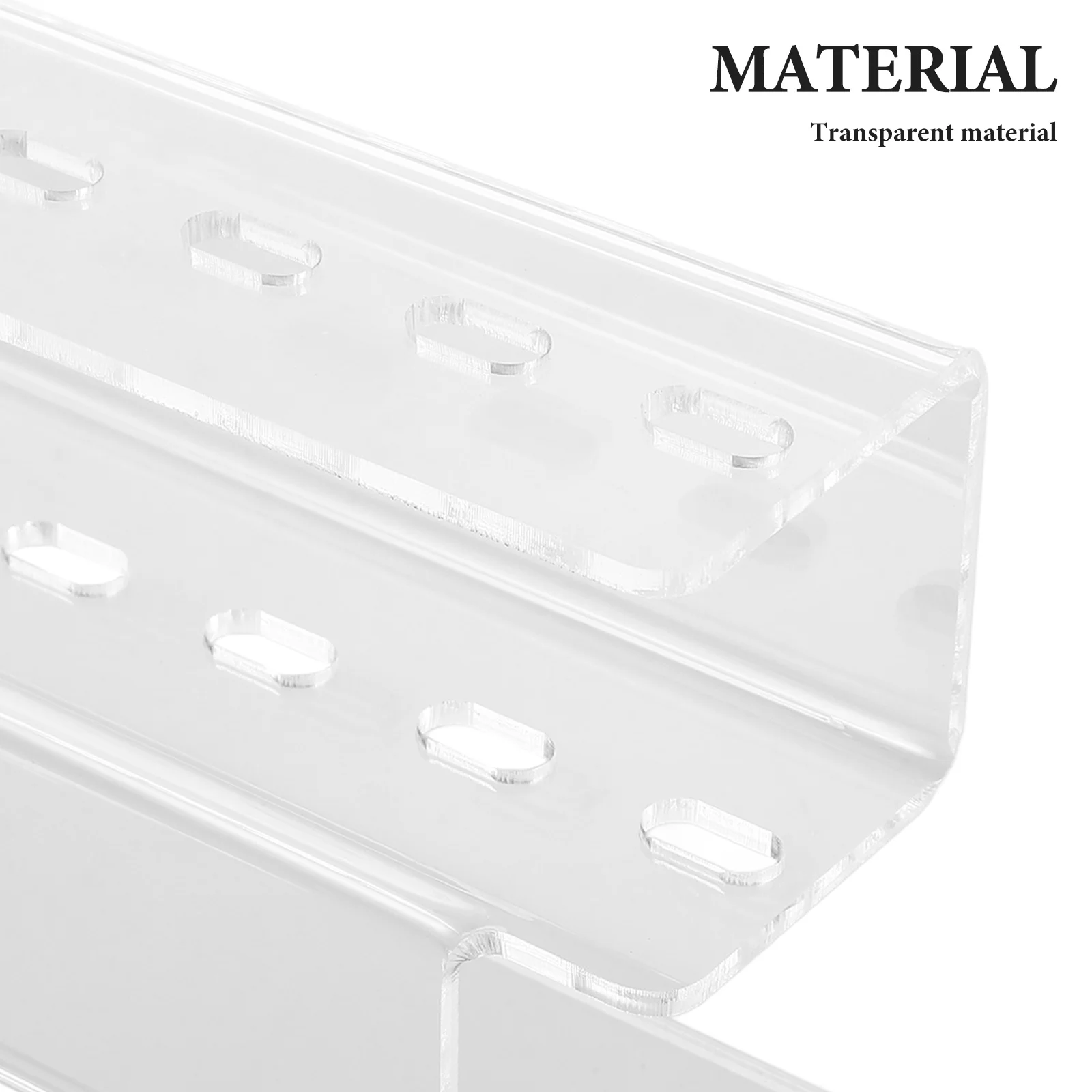 6-gaats acryl pincet opbergstandaard doorzichtige organizer wimperverlenging gereedschap rek make-up accessoires acryl pincethouder